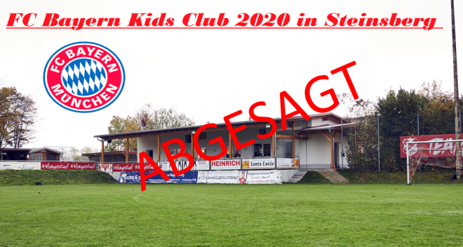 ★★ #FSVHauptverein – Absage Kids Club FC Bayern 2020 ★★