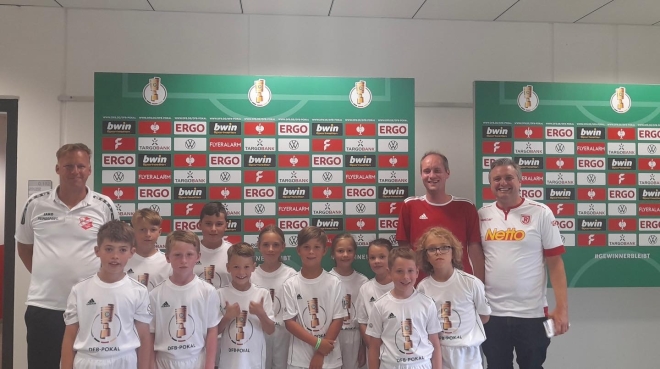 ★★ #FSVJugend – Einlaufkinder bei der DFB Pokal Sensation in Regensburg ★★