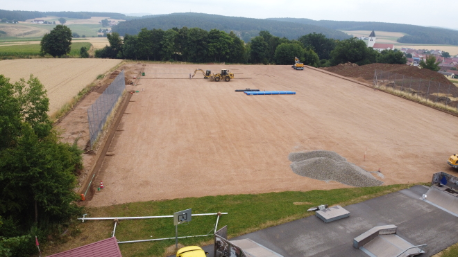 ★★ #FSVGelände – Sportplatzbau schreitet voran ★★
