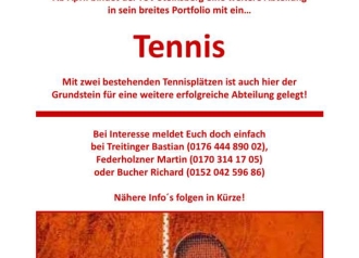 ★★ #FSVTennis – Zusammenschluss mit dem Tennisverein Steinsberg 🤝🎾 ★★