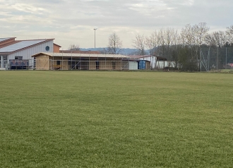 ★★ #FSVFußball – Neue Umkleidekabinen für den neuen Fußballplatz ★★